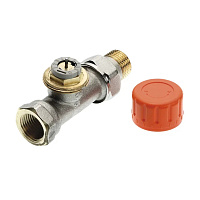 Клапан регулирующий Тесе 1/2 НР(ш) х 1/2 ВР(г) для радиатора (8740431)