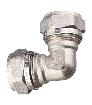 Угол VALTEC (VTm.351.N.002020) 20 обж(ц) х 20 обж(ц)