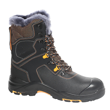 Ботинки рабочие натуральный мех с высокими берцами размер 40 Мистраль Perfekt Protection