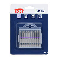 Бита КМ (882118) PZ2 магнитная 50 мм (10 шт.)