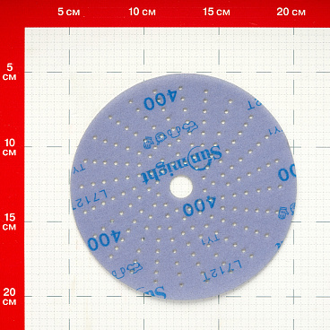 Диск шлифовальный Sunmight Ceramic d150 мм P400 на липучку пленочная основа (5 шт.)