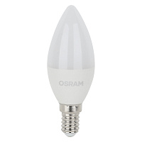 Лампа светодиодная Osram LED Star E14 2700К 7 Вт 600 Лм 170-250 В свеча матовая