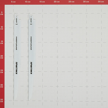 Пилки для сабельной пилы Практика S4860DF BIM универсальные L280 мм быстрый рез (2 шт.) (773-576)