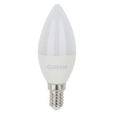 Лампа светодиодная Osram LED Star E14 2700К 7 Вт 600 Лм 170-250 В свеча матовая