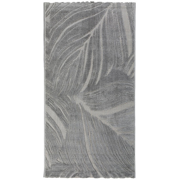 Ковер 1,6х2,3 м прямоугольный Soft серый