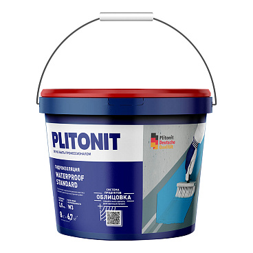 Гидроизоляция акриловая Plitonit WaterProof Standard 8 кг