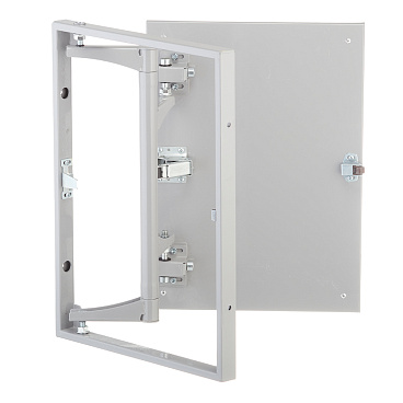 Люк ревизионный под плитку Хаммер Стил стальной 300х400 мм скрытый