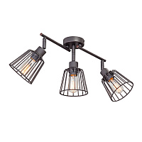 Спот потолочный Vitaluce E27 180 Вт 9 кв.м черный IP20 (V4589-1/3PL, 9791)