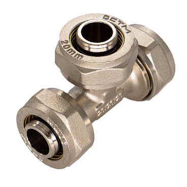 Тройник 26 обж(ц) х 26 обж(ц) х 26 обж(ц)