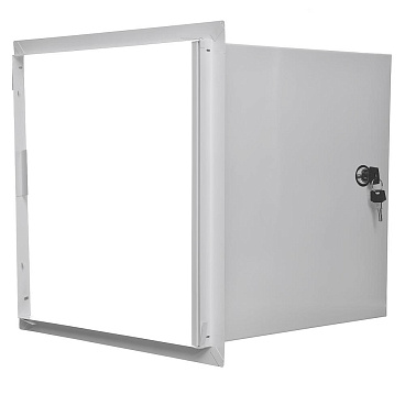 Люк ревизионный Era стальной 600х600 мм врезной с замком