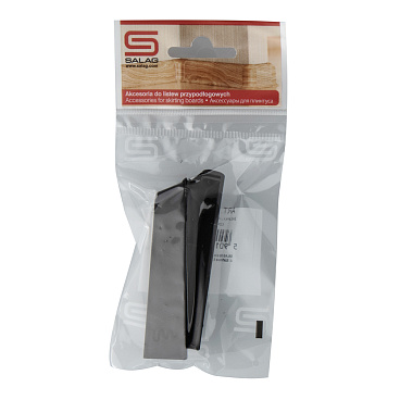 Заглушка торцевая Salag NG 80 мм черный левая-правая (2 шт.)