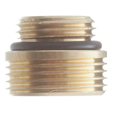 Ниппель Tiemme 1/2 НР(ш) х 3/4 ЕК НР(ш) для нижнего подключения радиатора (3390003 / 3390RID0504)