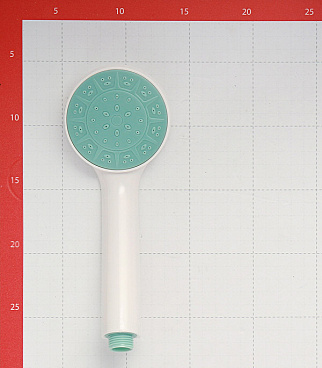 Лейка для душа Union d83 мм 1 режим без шланга пластик белая (MW071)