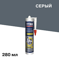 Герметик силиконовый универсальный Tytan Professional серый 280 мл