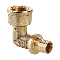 Угол Valtec 20 мм х 1/2 ВР(г) латунь (VTm.452.BG.002004)