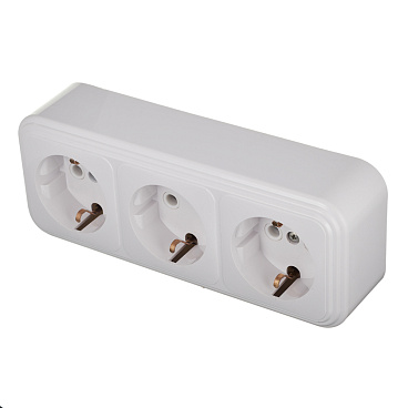 Розетка Svet накладная белая (0215-00821)