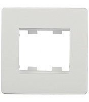 Рамка для кабель-канала DKC Viva белая с суппортом 2 модуля (10242)