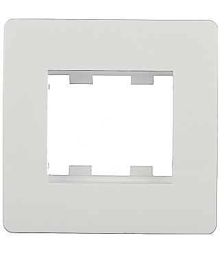 Рамка для кабель-канала DKC Viva белая с суппортом 2 модуля (10242)