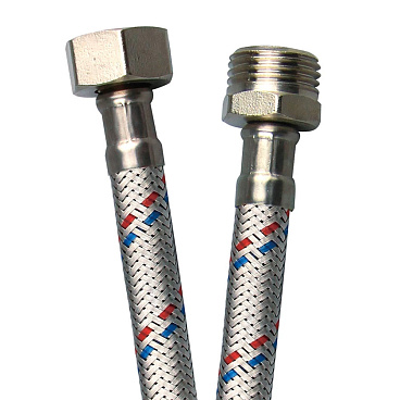 Подводка гибкая для воды 1/2 ВР(г) х 1/2 НР(ш) 50 см (1013063)