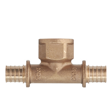 Тройник Stout 20 мм х 3/4 ВР(г) х 20 мм латунный (SFA-0028-002034)