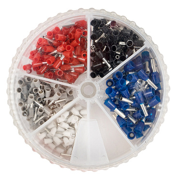 Набор наконечников EKF PROxima НШВИ №1 0,5-2,5 кв.мм (400 шт.)