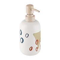 Дозатор для мыла Moroshka Reflection настольный керамика белый (924-308-01)