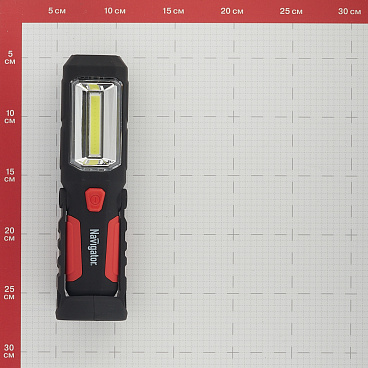 Фонарь подвесной Navigator светодиодный 1+1 LED 3,5 Вт на батарейках AA пластик многофункциональный (140312)