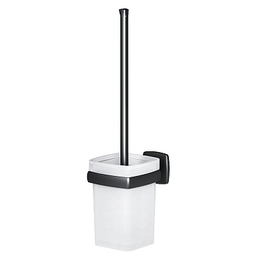 Ершик для унитаза AM.PM Gem подвесной стекло/металл черный (A9033422)