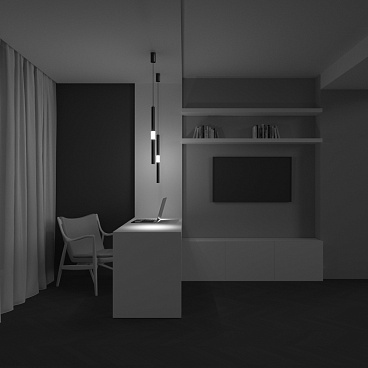 Подвесной светильник Maytoni P105PL-12W3K-B