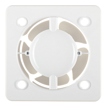 Вентилятор осевой Awenta KW100T без панели с таймером d100 мм белый