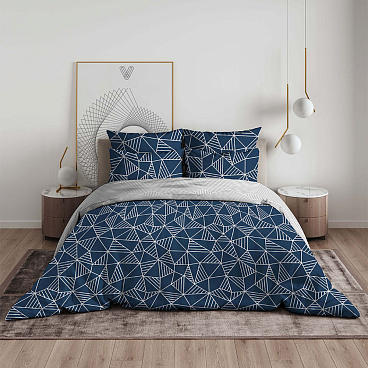 Комплект постельного белья 1,5-спальный бязь Василиса 9606/1 мультиколор с простыней 150х214 см