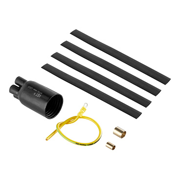 Муфта концевая КВТ 4ПКТп(б) 2,5-10 кв. мм мини черная