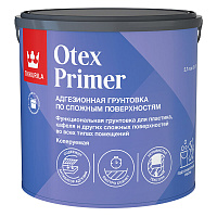 Грунт Tikkurila/Tikkivala Otex Primer белый адгезионный 2,7 л