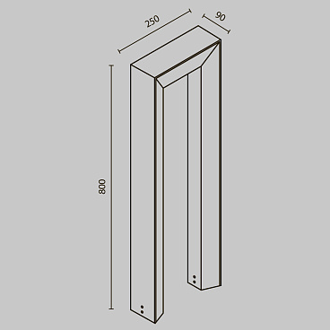 Ландшафтный светильник Outdoor O469FL-L12GF3K