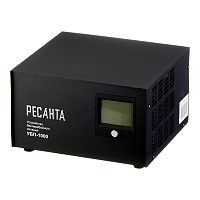 Источник бесперебойного питания без АКБ Ресанта УБП-1000 однофазный 220 В 0,67 кВт переносной