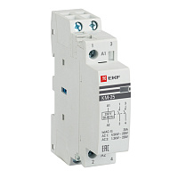 Контактор модульный EKF PROxima КМ 400 В 25 А тип AC 2НО (km-1-25-20)