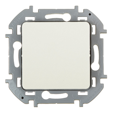 Выключатель Legrand Inspiria одноклавишный встраиваемый слоновая кость (673601)