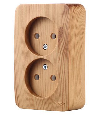 Розетка Systeme Electric Blanca накладная ясень (BLNRA000215)