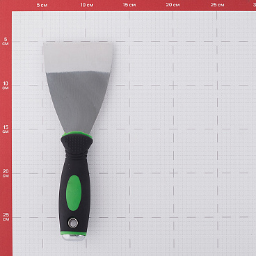 Шпатель малярный Wenzo 75 мм с эргономичной ручкой и ударным наконечником (678511)