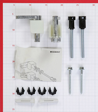 Комплект крепления к стене для инсталляций универсальный Geberit (111.815.00.1)