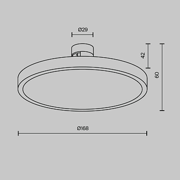Трековый светильник Technical TR153-1-10W3K-PT