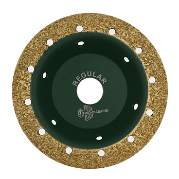 Диск шлифовальный Trio-Diamond Grand Regular d125 мм P25-30 на винтовом креплении плоский