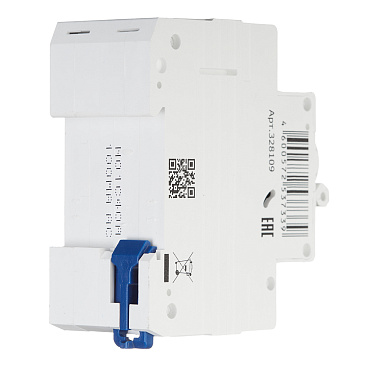 Автомат дифференциальный КЭАЗ OptiDin D63 40А 1P+N тип AC 100 мА 4,5 кА (328109)