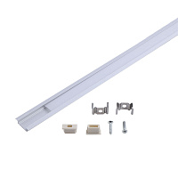 Профиль для светодиодной ленты Gauss 2 м прямой (BT414)