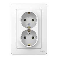 Розетка Systeme Electric Blanca встраиваемая белая (BLNRS001021)