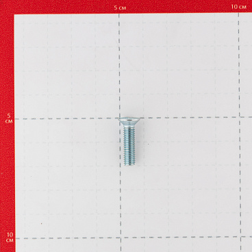 Винт оцинкованный M5x20 мм DIN 965 потайная головка (1 кг)