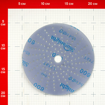 Диск шлифовальный Sunmight Ceramic d150 мм P600 на липучку пленочная основа (5 шт.)