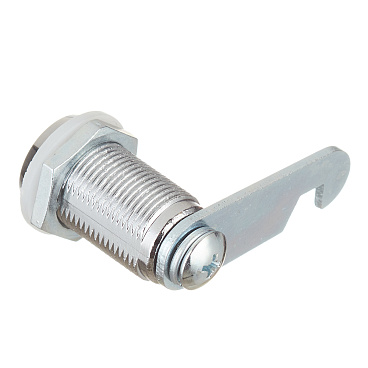 Замок мебельный 30 мм (серебро) 2 ключа