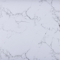 Пленка самоклеящаяся декоративная для мебели мрамор бело-серая 0,45х8 м Рыжий кот