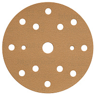 Диск шлифовальный Sunmight Gold d150 мм P150 на липучку бумажная основа (5 шт.)
